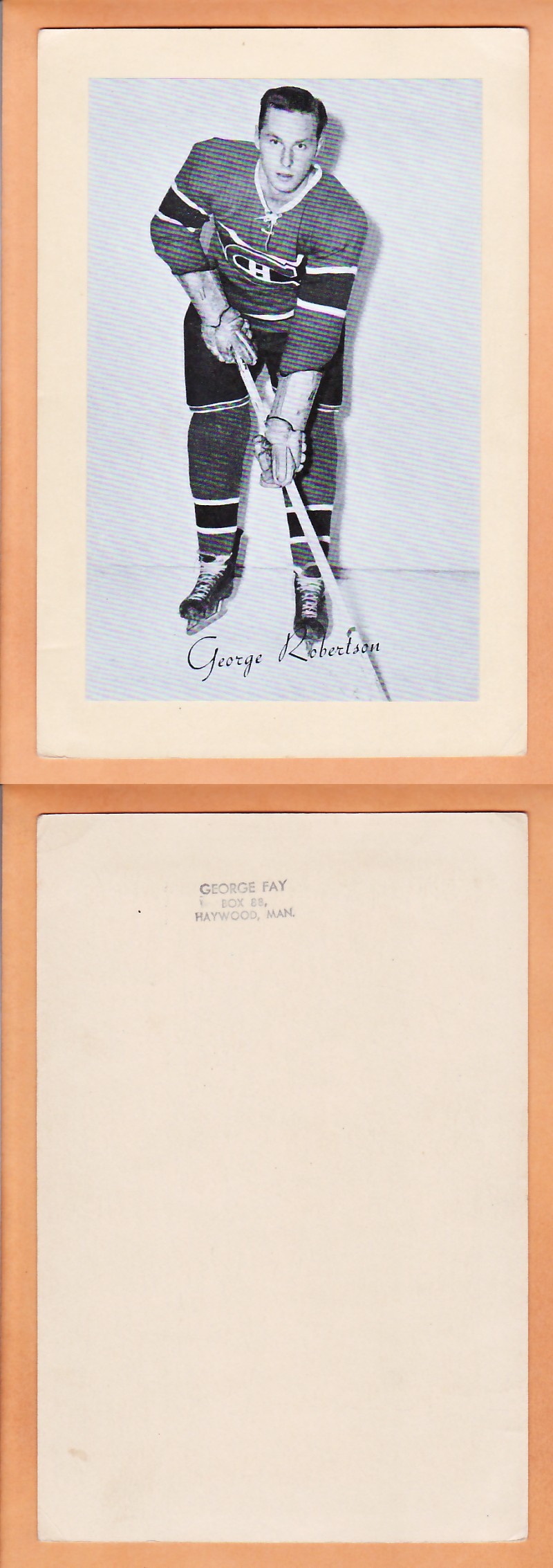 1945-64 BEEHIVE PHOTO GR.2 G.ROBERTSON *SP* photo