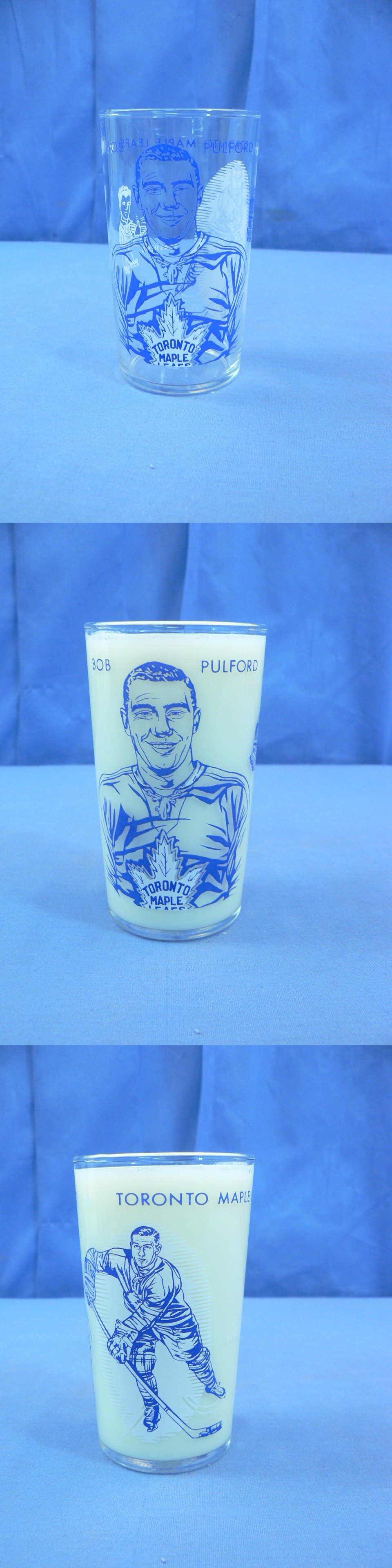 1960-61 YORK PEANUT BUTTER GLASS B.PULFORD photo 1960-61 YORK PEANUT BUTTER GLASS B.PULFORD photo