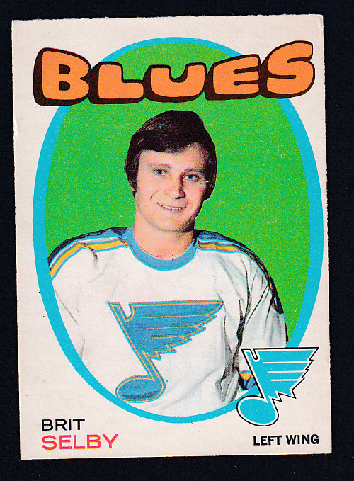 1971-72 O-PEE-CHEE HOCKEY CARD #226 B. SELBY photo