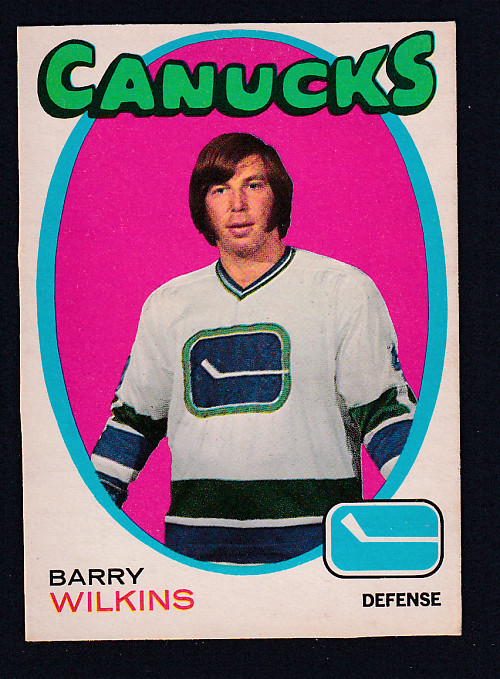 1971-72 O-PEE-CHEE HOCKEY CARD #230 B. WILKINS photo