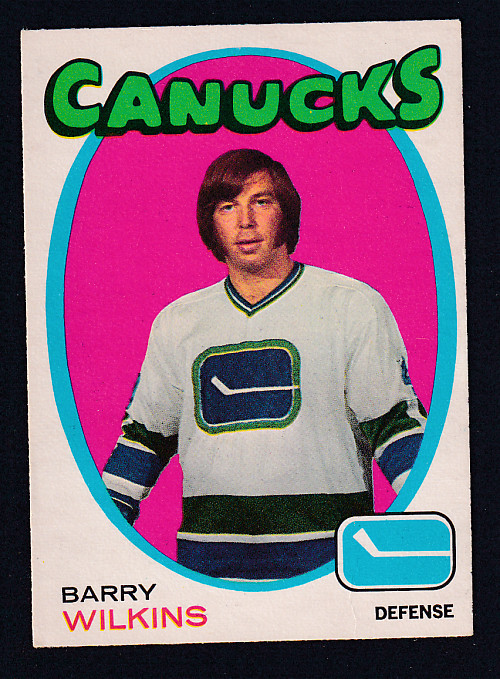 1971-72 O-PEE-CHEE HOCKEY CARD #230 B. WILKINS photo