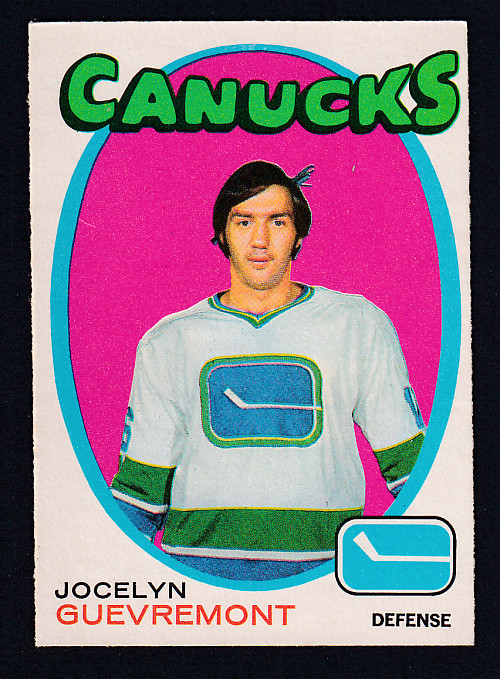 1971-72 O-PEE-CHEE HOCKEY CARD #232 J. GUEVREMONT photo
