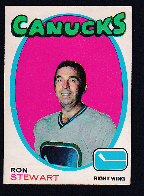 1971-72 O-PEE-CHEE HOCKEY CARD #236 R. STEWART photo