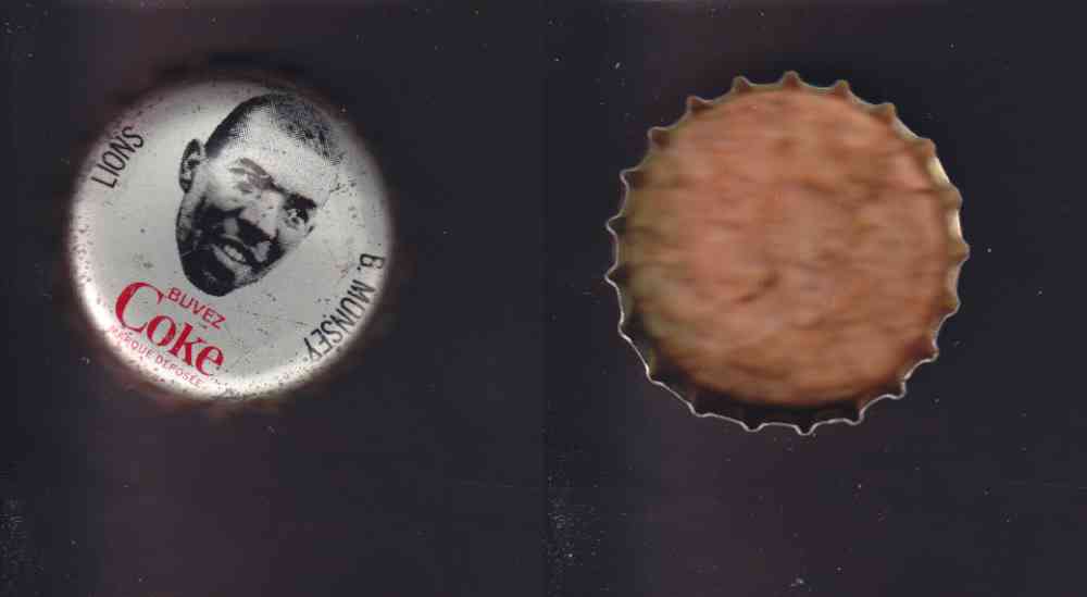 1965 CFL COCA COLA FOOTBALL CAP B. MUNSEY photo 1965 CFL COCA COLA FOOTBALL CAP B. MUNSEY photo