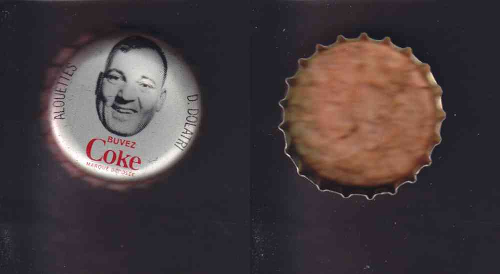 1965 CFL COCA COLA FOOTBALL CAP D. DOLATRI photo 1965 CFL COCA COLA FOOTBALL CAP D. DOLATRI photo