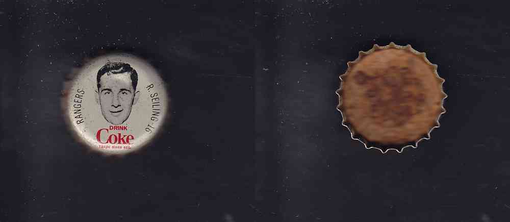 1964-65 COCA-COLA NHL CAPS R. SEILING photo 1964-65 COCA-COLA NHL CAPS R. SEILING photo