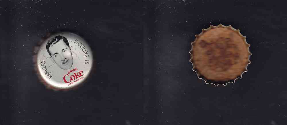 1964-65 COCA-COLA NHL CAPS R. SEILING photo 1964-65 COCA-COLA NHL CAPS R. SEILING photo