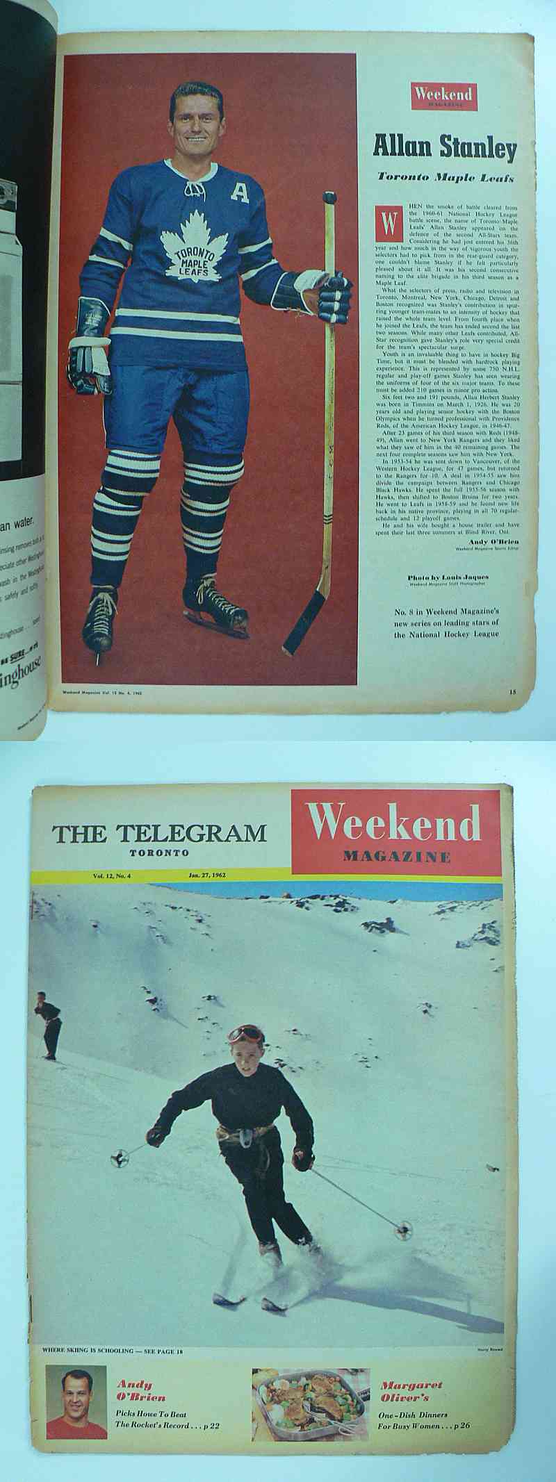 1962 WEEKEND FULL MAGAZINE A.STANLEY PHOTO photo 1962 WEEKEND FULL MAGAZINE A.STANLEY PHOTO photo