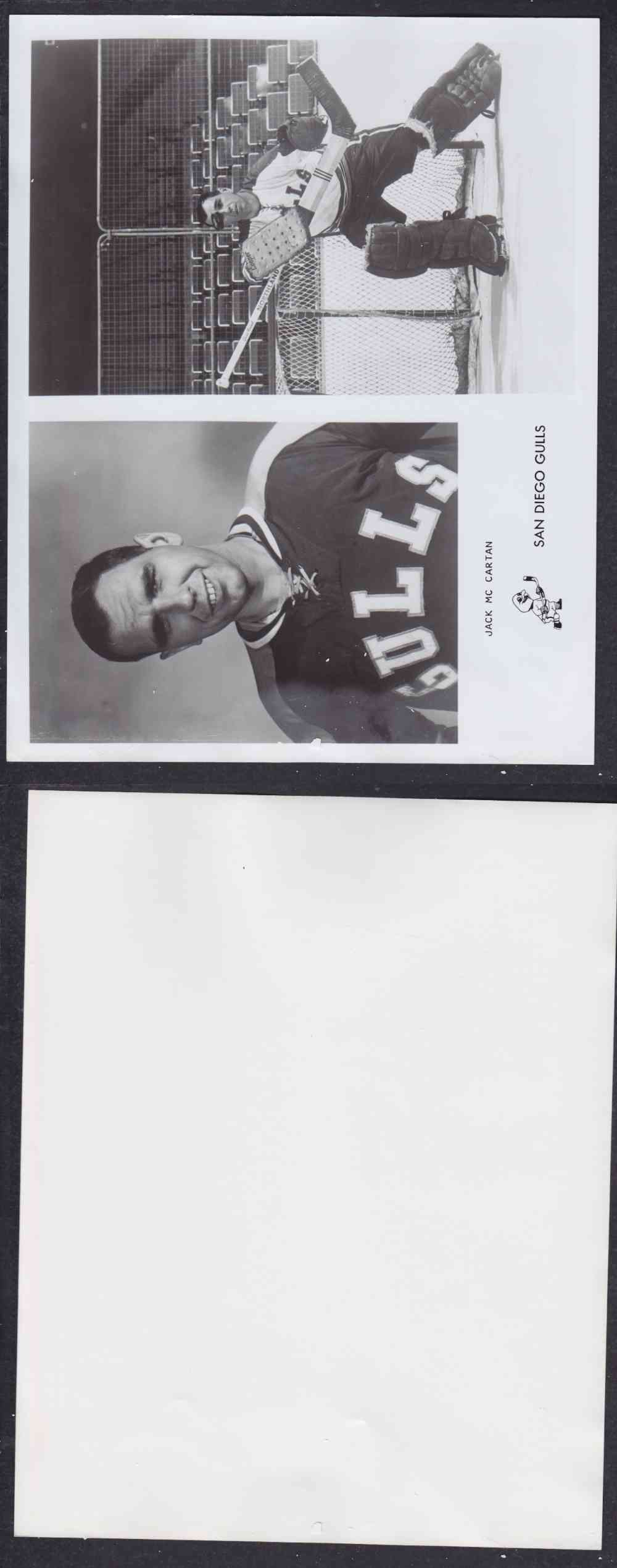 1960'S SAN DIEGO GULLS PHOTO J. MC CARTAN photo 1960'S SAN DIEGO GULLS PHOTO J. MC CARTAN photo
