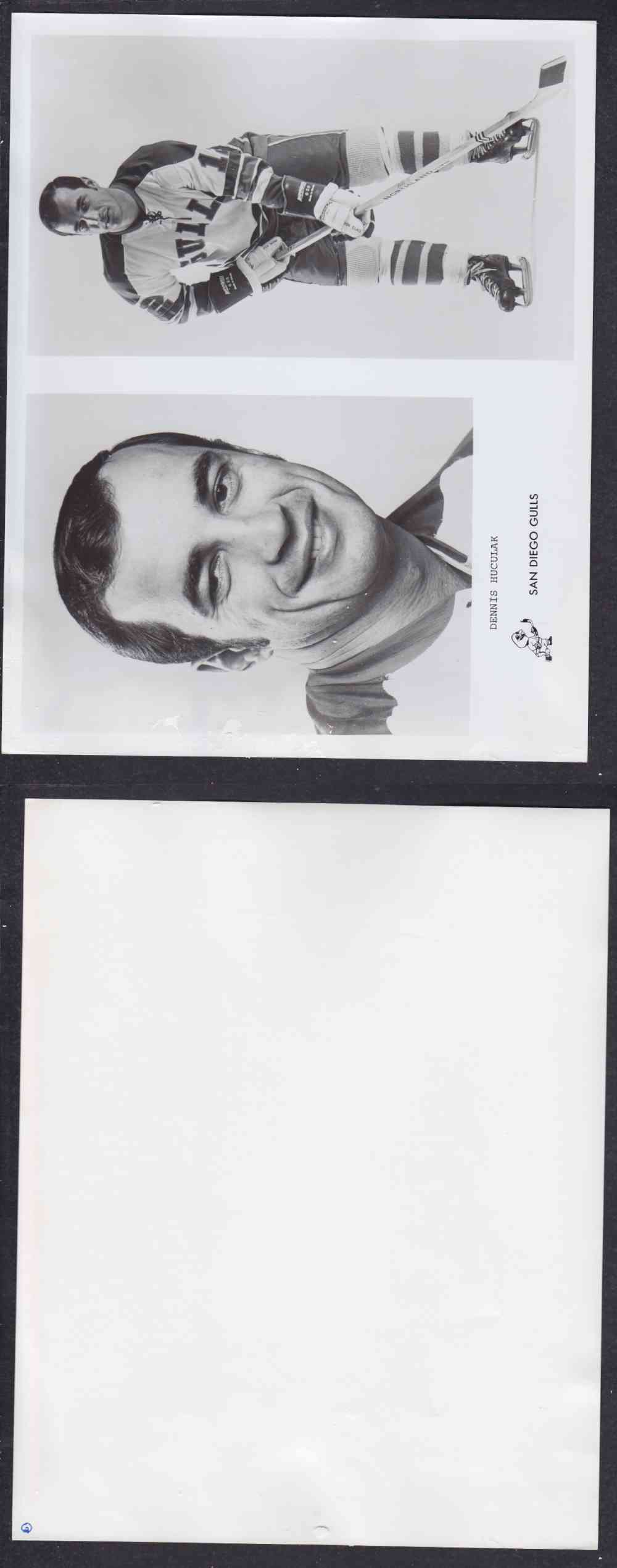 1960'S SAN DIEGO GULLS PHOTO D. HUCULAK photo 1960'S SAN DIEGO GULLS PHOTO D. HUCULAK photo