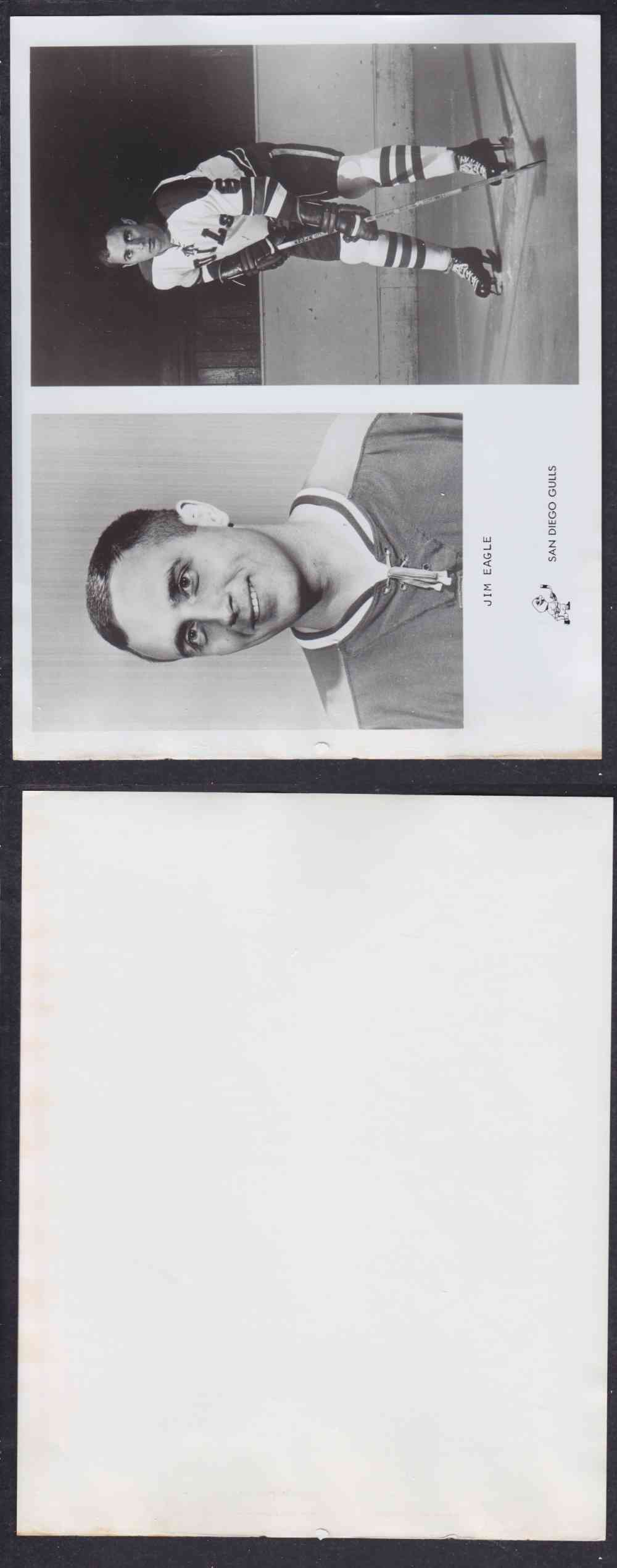1960'S SAN DIEGO GULLS PHOTO J. EAGLE photo 1960'S SAN DIEGO GULLS PHOTO J. EAGLE photo