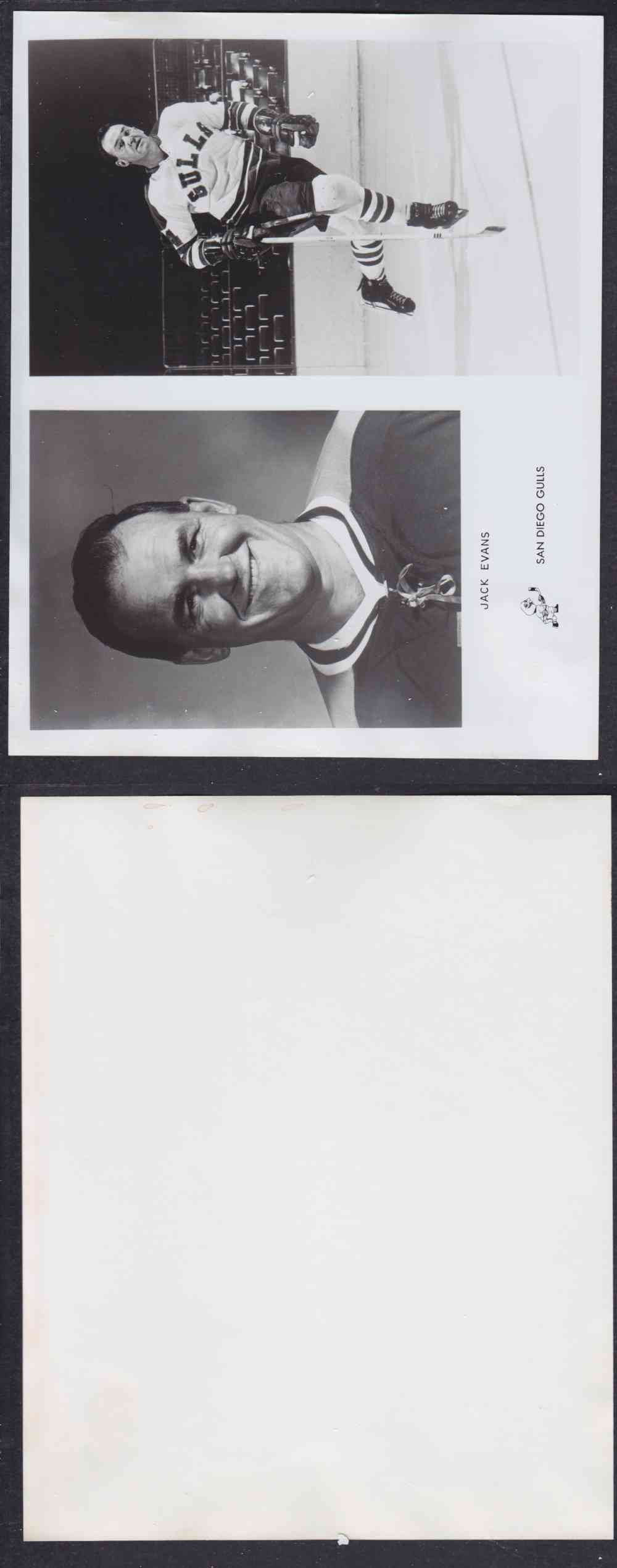 1960'S SAN DIEGO GULLS PHOTO J. EVANS photo 1960'S SAN DIEGO GULLS PHOTO J. EVANS photo