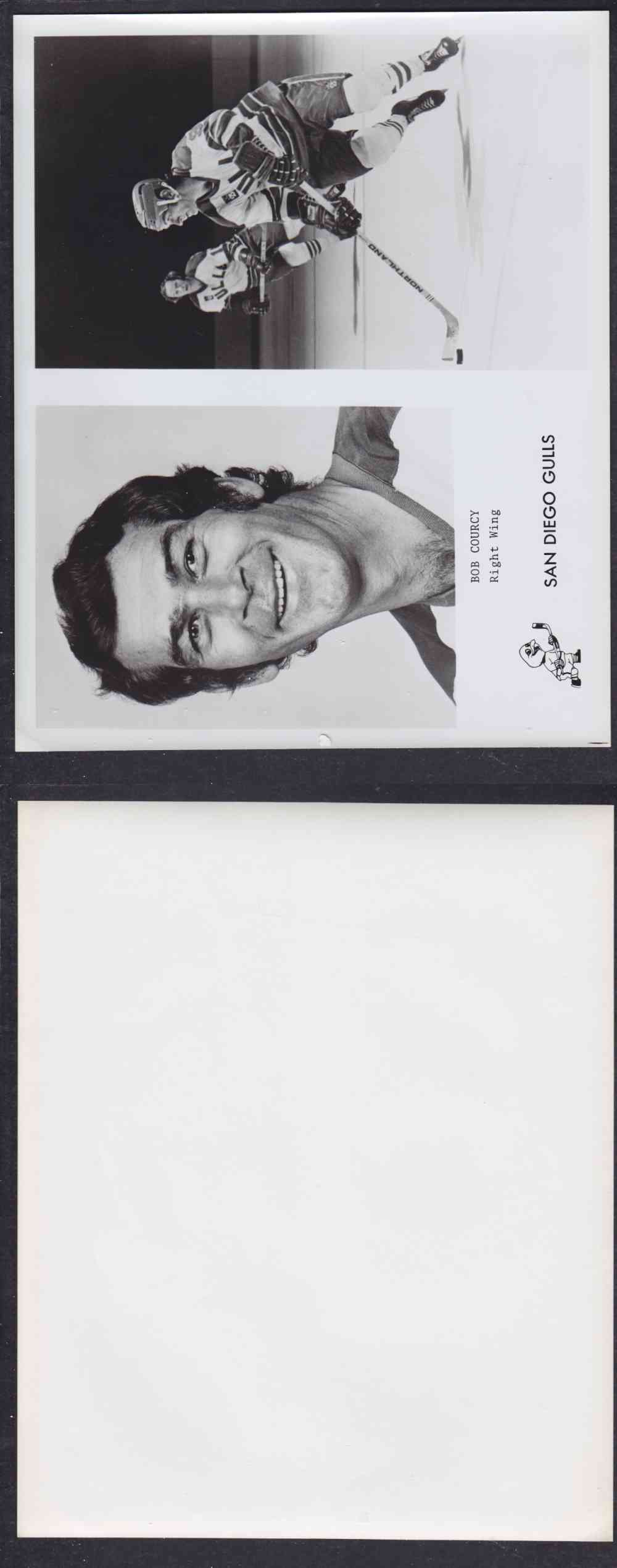 1960'S SAN DIEGO GULLS PHOTO B. COURCY photo 1960'S SAN DIEGO GULLS PHOTO B. COURCY photo