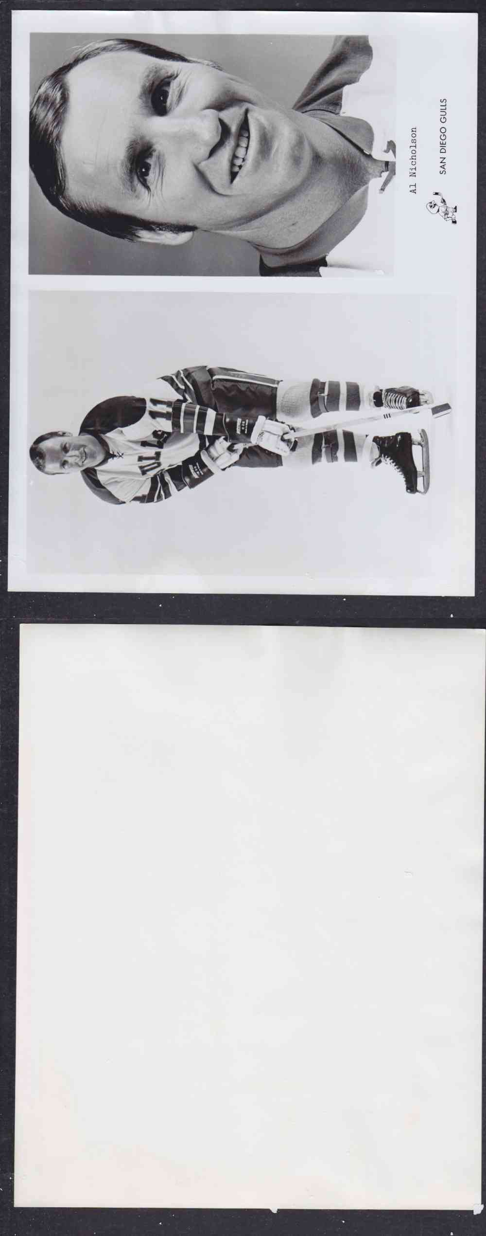 1960'S SAN DIEGO GULLS PHOTO A. NICHOLSON photo 1960'S SAN DIEGO GULLS PHOTO A. NICHOLSON photo