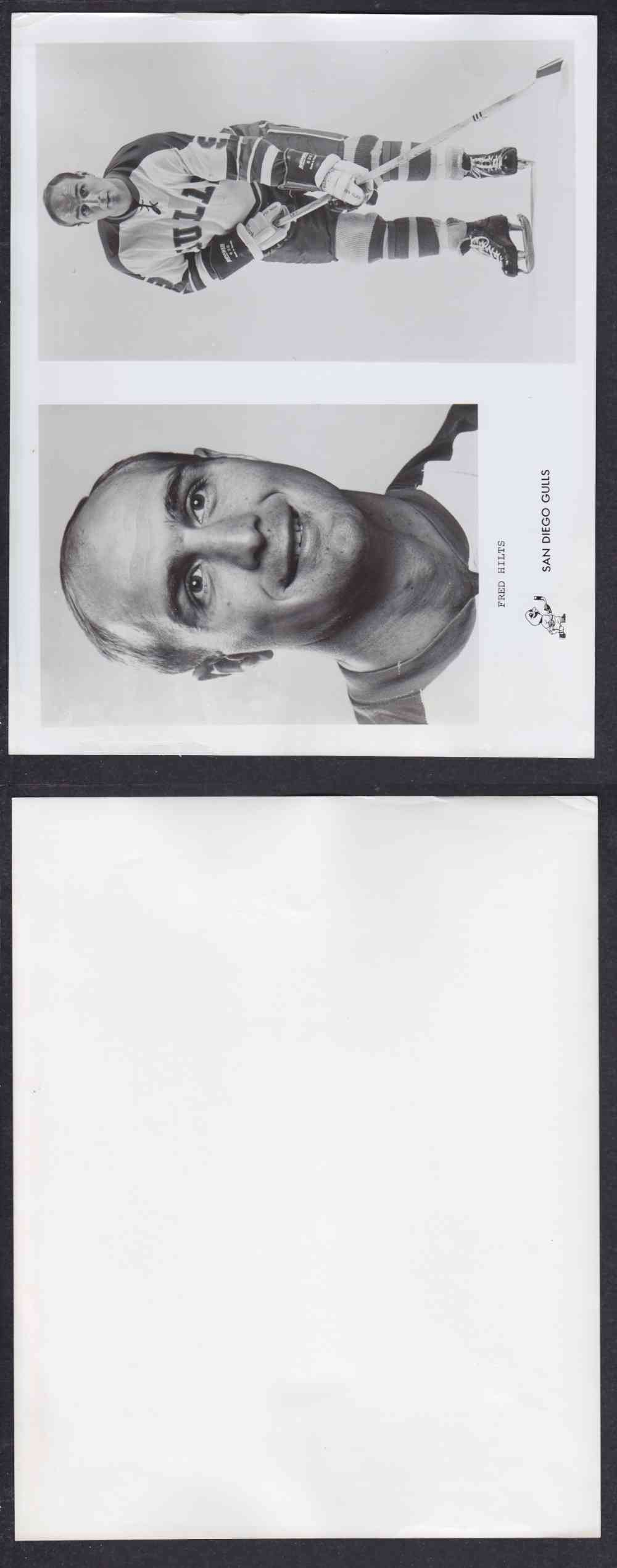 1960'S SAN DIEGO GULLS PHOTO F. HILTS photo 1960'S SAN DIEGO GULLS PHOTO F. HILTS photo