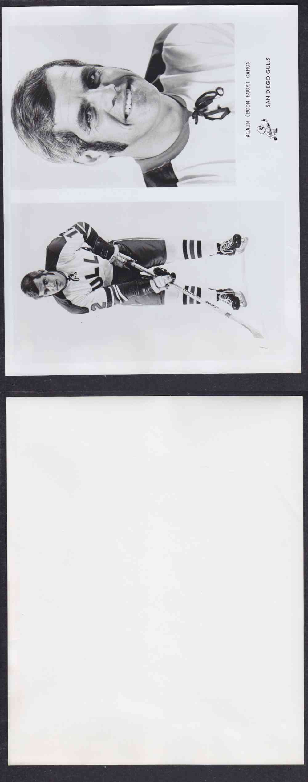 1960'S SAN DIEGO GULLS PHOTO A. CARON photo 1960'S SAN DIEGO GULLS PHOTO A. CARON photo
