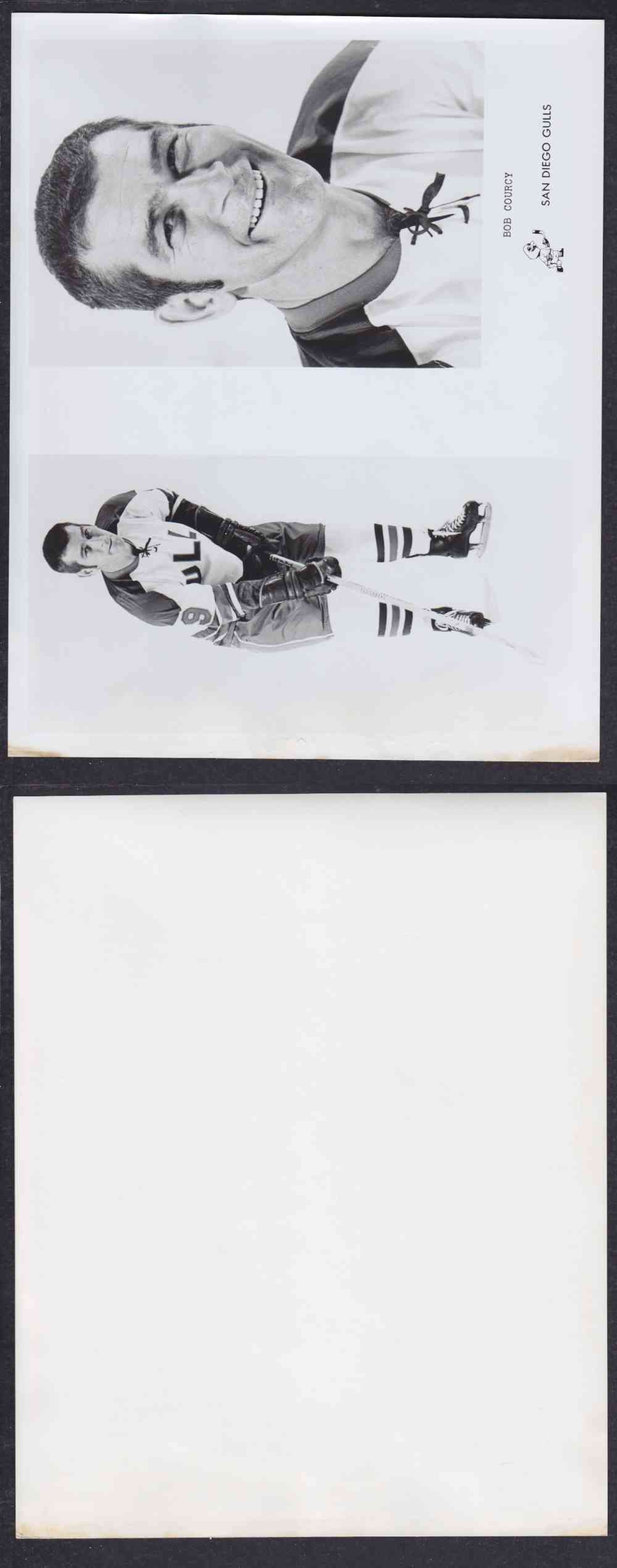 1960'S SAN DIEGO GULLS PHOTO B. COURCY photo 1960'S SAN DIEGO GULLS PHOTO B. COURCY photo
