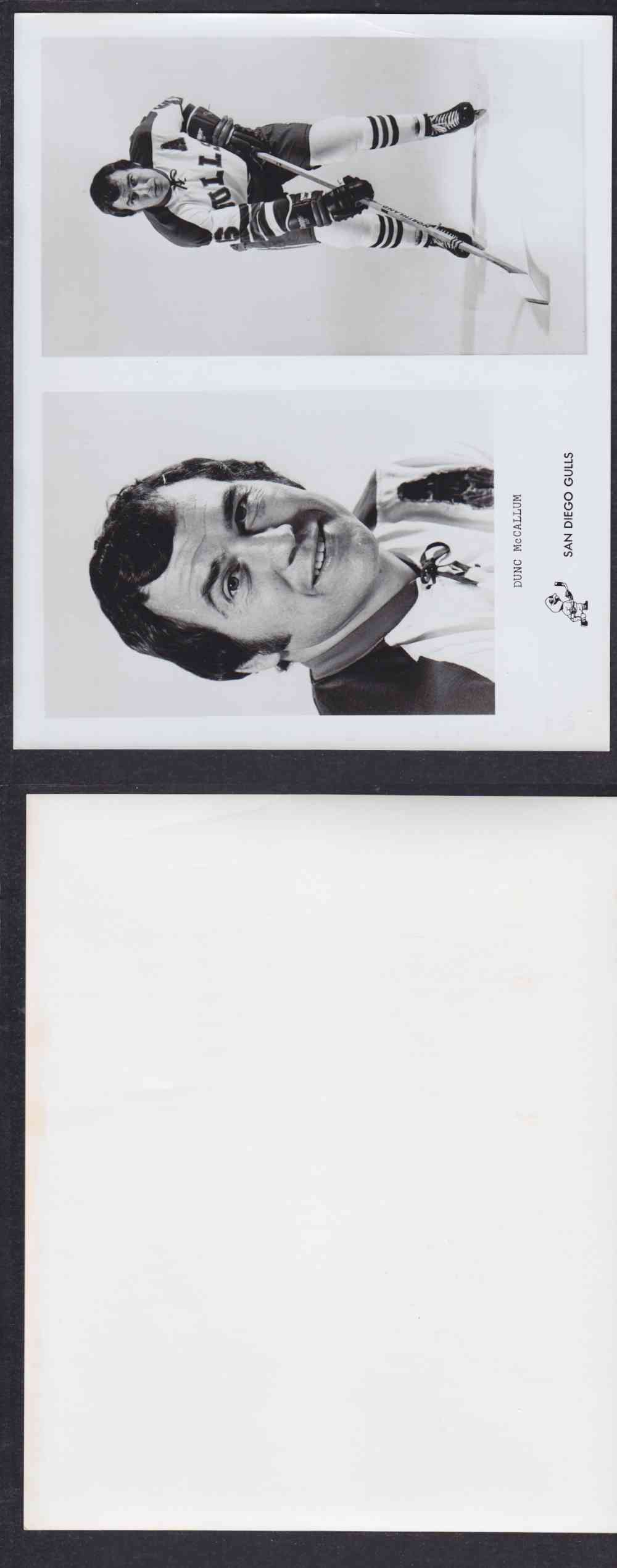 1960'S SAN DIEGO GULLS PHOTO D. MCCALLUM photo 1960'S SAN DIEGO GULLS PHOTO D. MCCALLUM photo