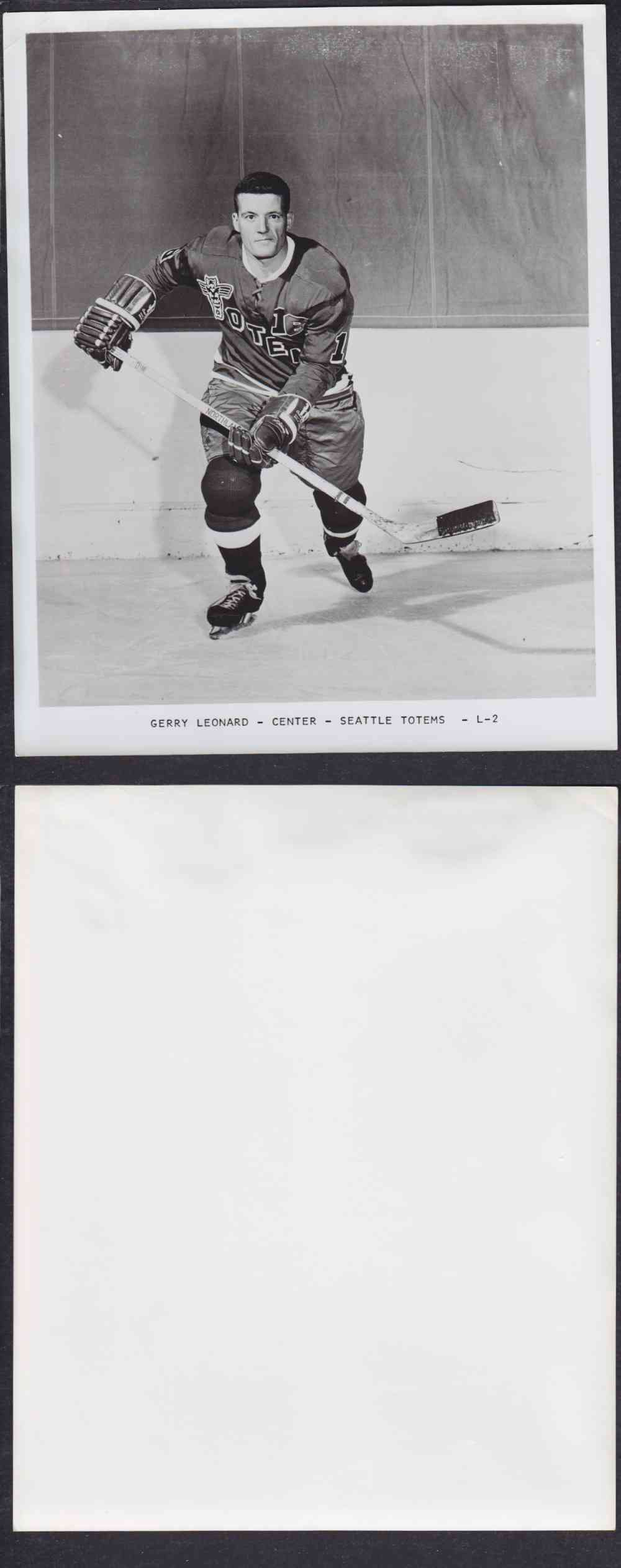 1960'S SEATTLE TOTEMS PHOTO G. LEONARD photo