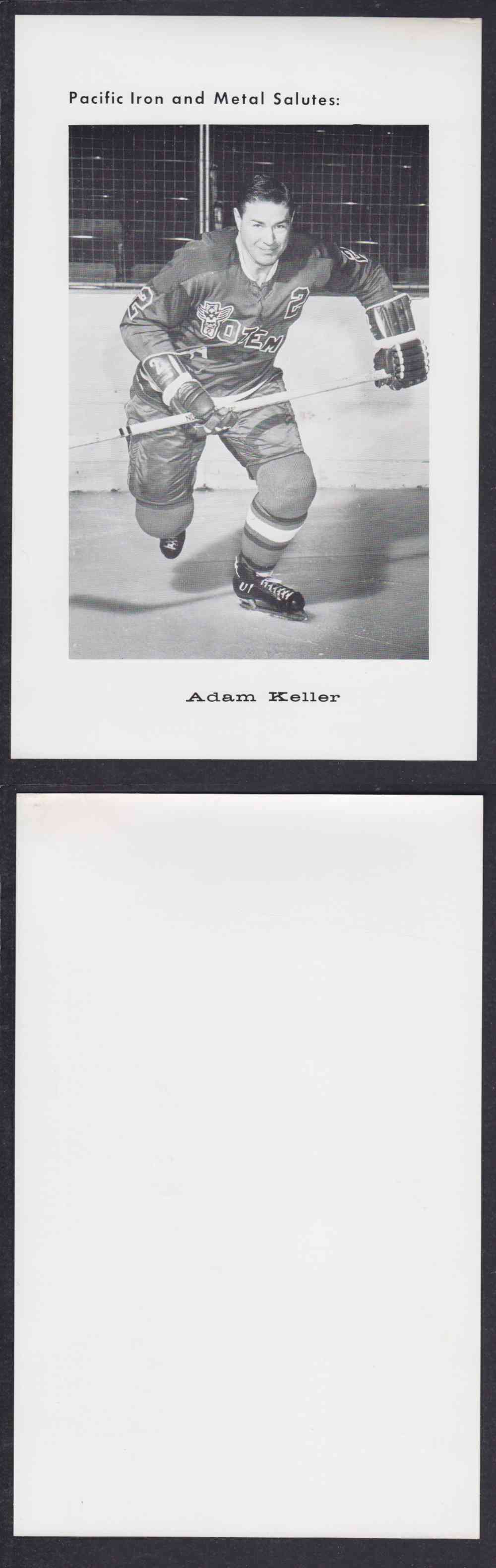 1960'S SEATTLE TOTEMS PHOTO A. KELLER photo 1960'S SEATTLE TOTEMS PHOTO A. KELLER photo