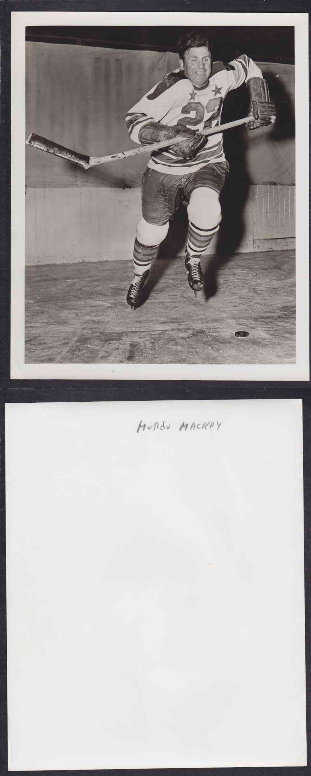 1950'S CLEVELAND BARONS PHOTO M. MACKAY photo