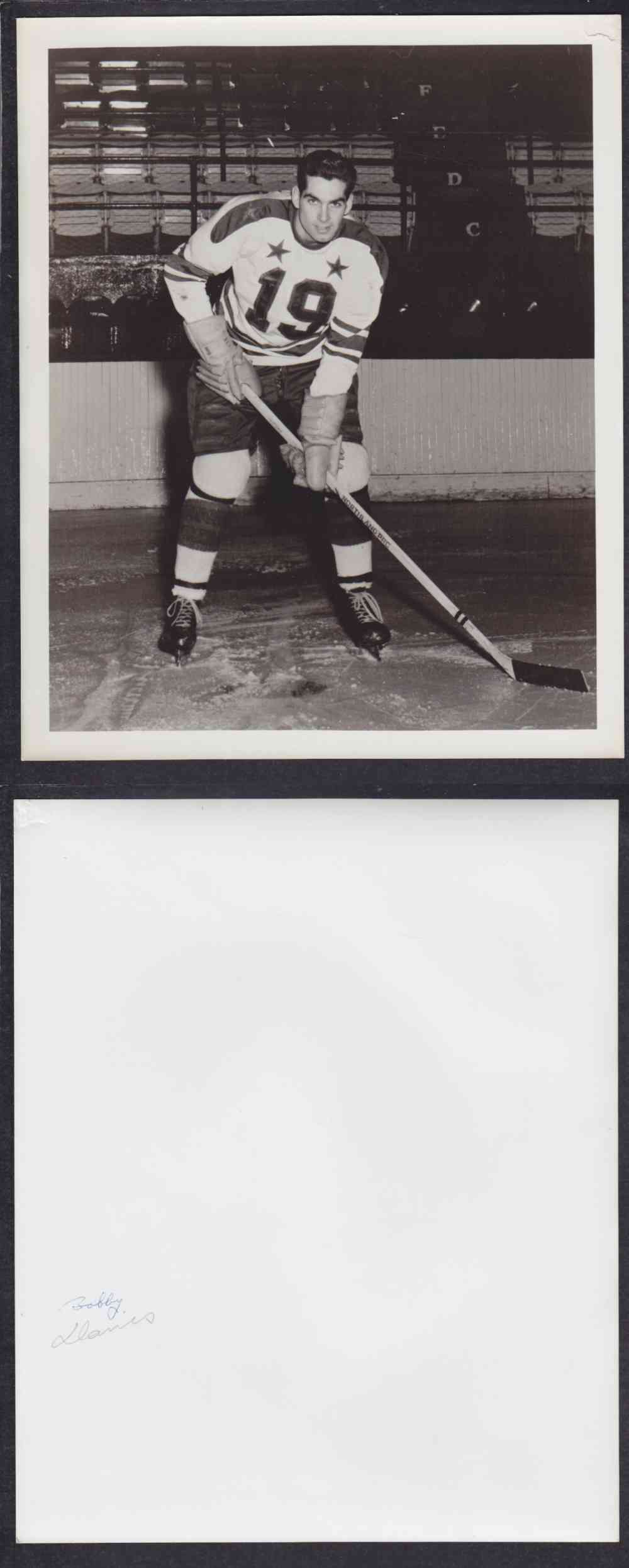 1950'S CLEVELAND BARONS PHOTO D. DANIES photo 1950'S CLEVELAND BARONS PHOTO D. DANIES photo