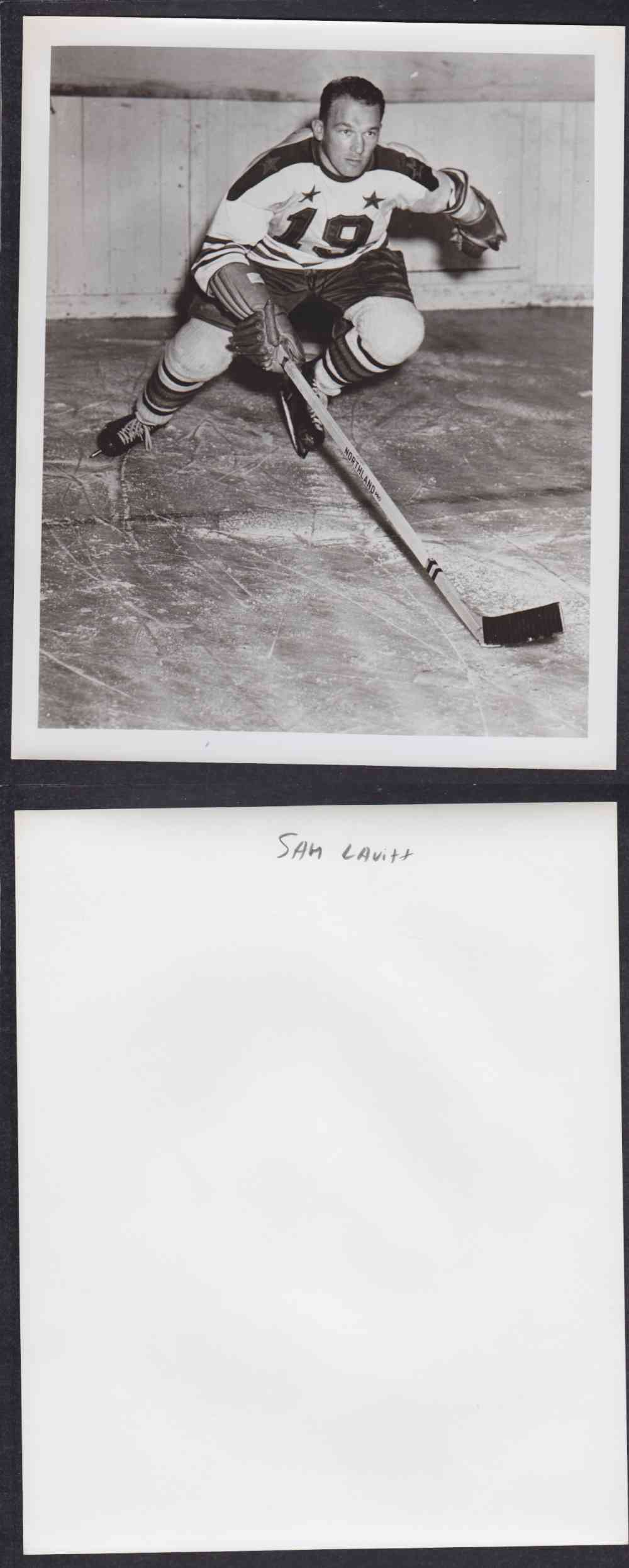 1950'S CLEVELAND BARONS PHOTO S. LAVITT photo 1950'S CLEVELAND BARONS PHOTO S. LAVITT photo