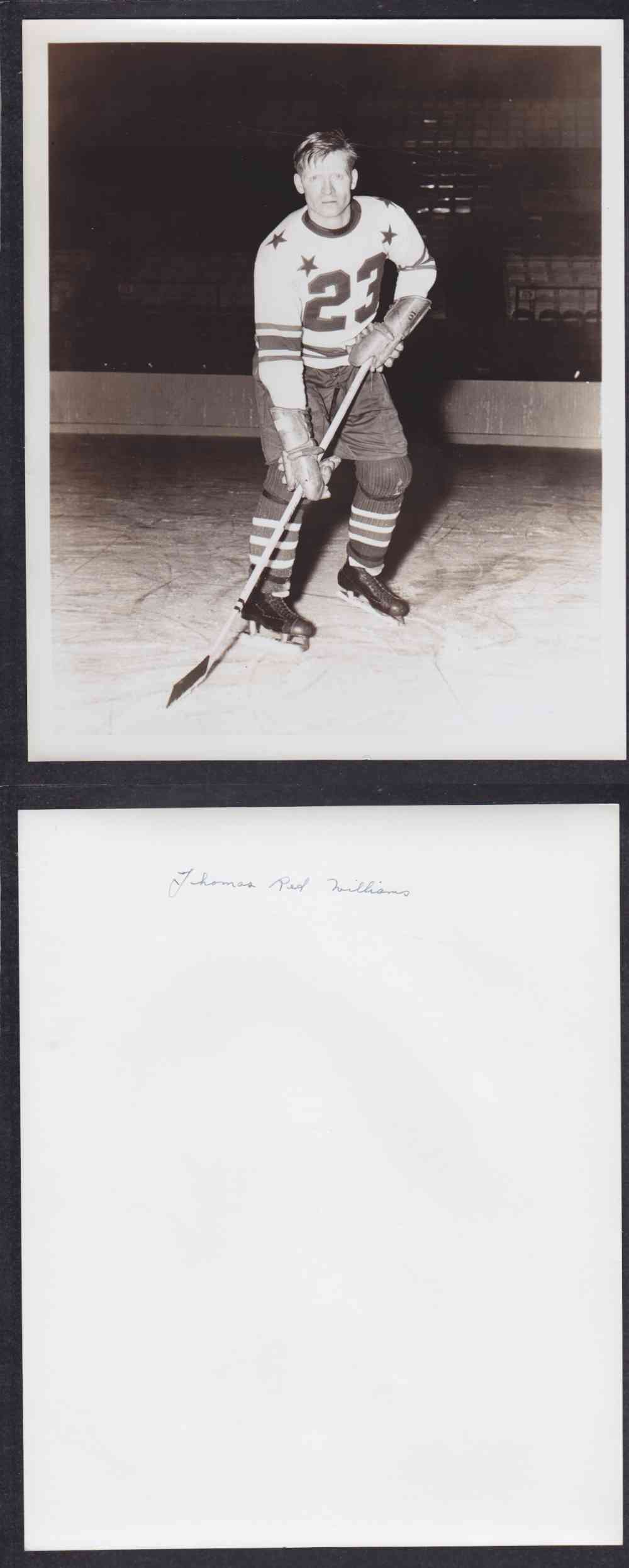 1950'S CLEVELAND BARONS PHOTO T. WILLIAMS photo 1950'S CLEVELAND BARONS PHOTO T. WILLIAMS photo