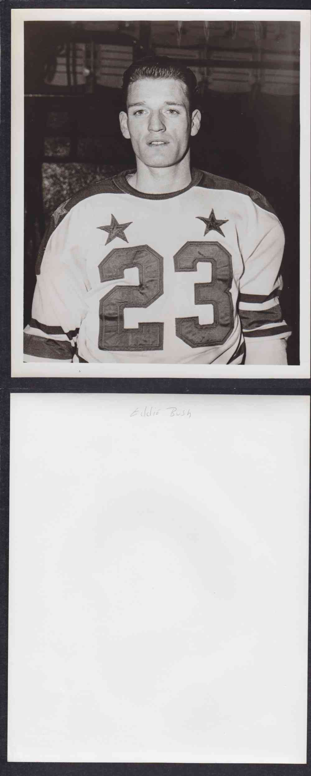 1950'S CLEVELAND BARONS PHOTO E. BUSH photo 1950'S CLEVELAND BARONS PHOTO E. BUSH photo