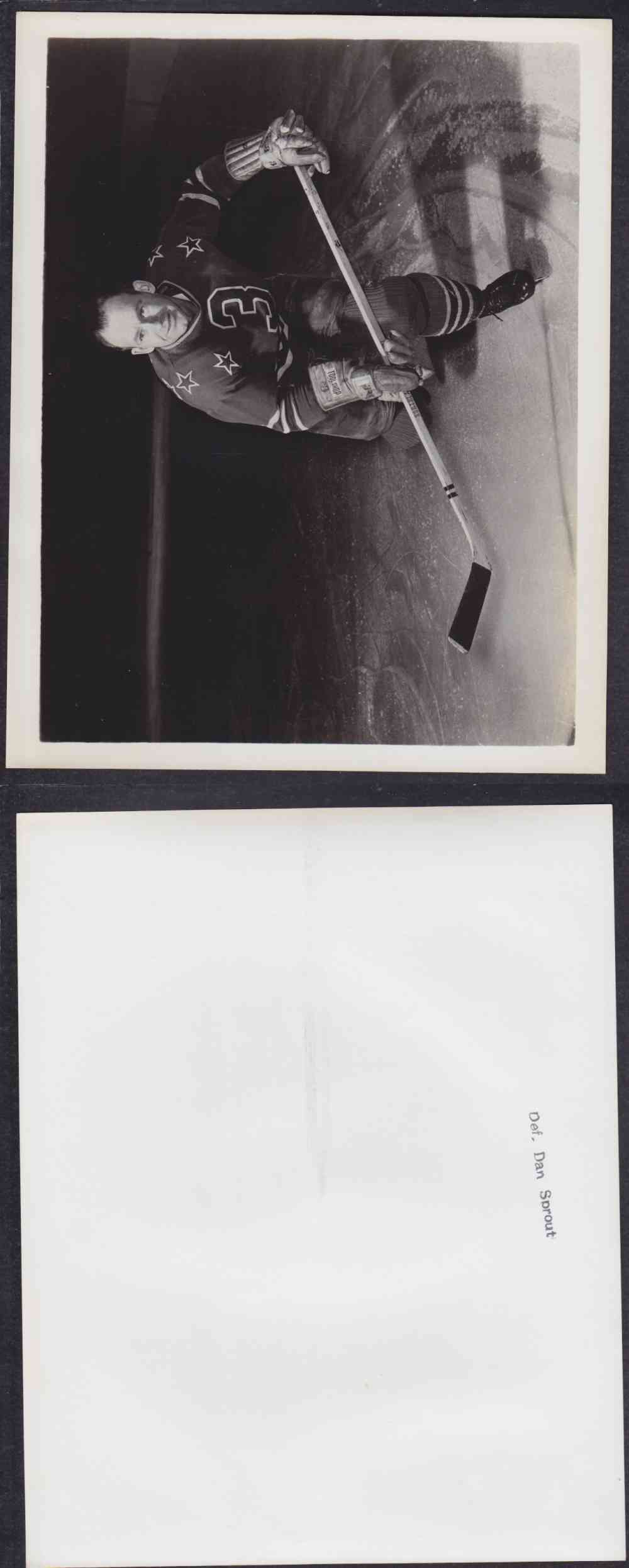 1950'S CLEVELAND BARONS PHOTO D. SPROUT photo 1950'S CLEVELAND BARONS PHOTO D. SPROUT photo