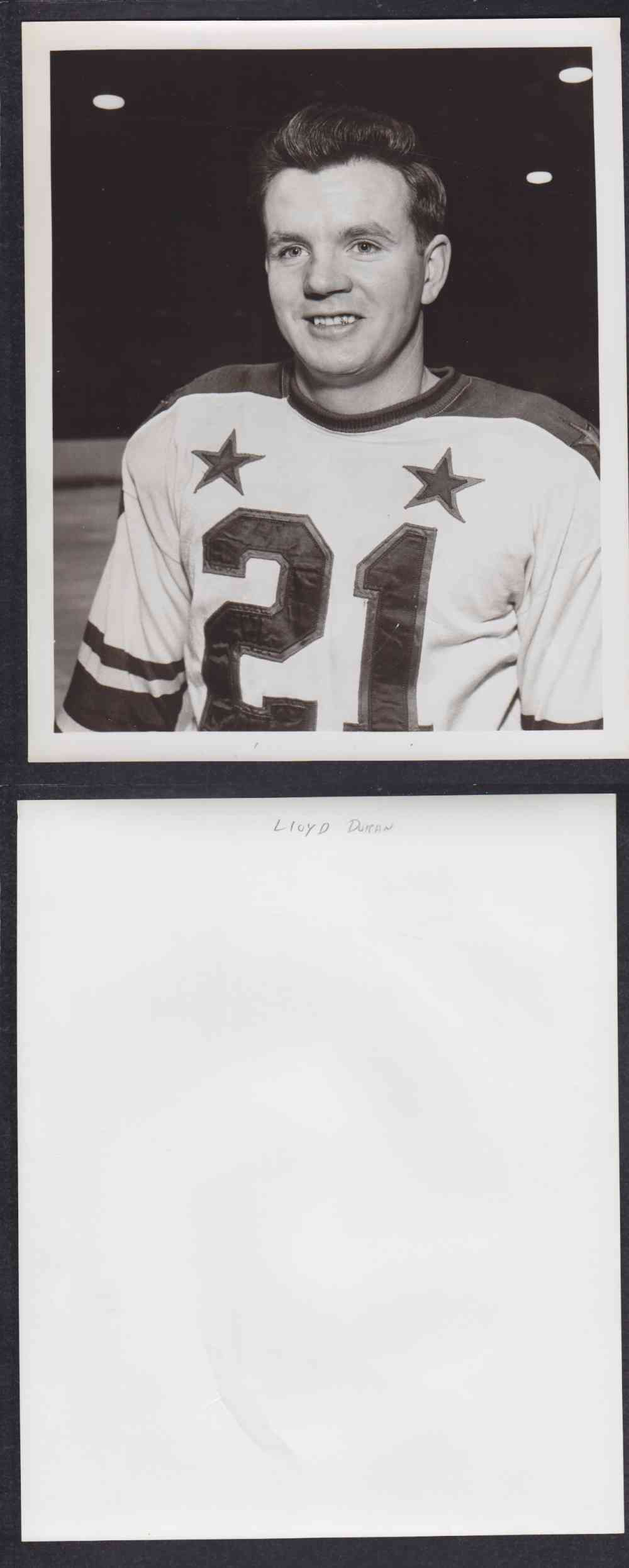 1950'S CLEVELAND BARONS PHOTO L. DURAN photo 1950'S CLEVELAND BARONS PHOTO L. DURAN photo