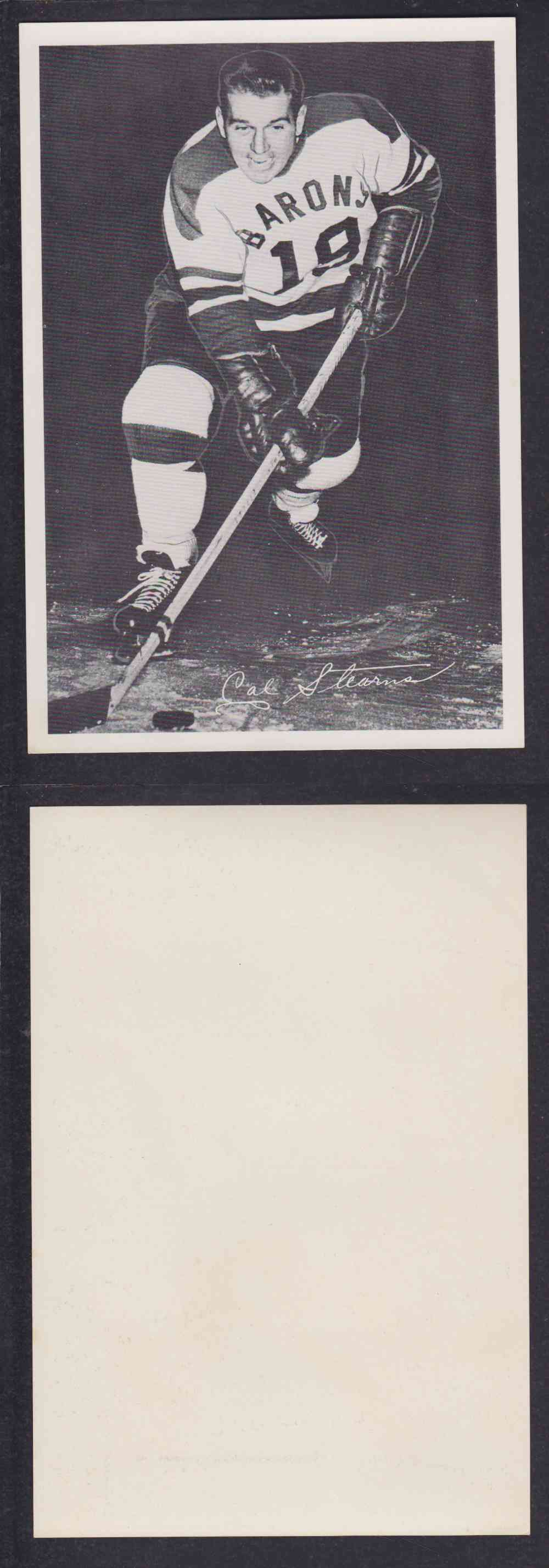 1950'S CLEVELAND BARONS PHOTO C. STEARNS photo 1950'S CLEVELAND BARONS PHOTO C. STEARNS photo