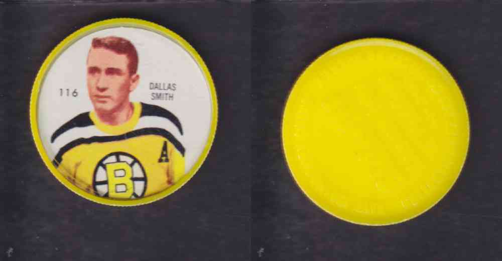 1960-61 SHIRRIFF HOCKEY COIN #116 D. SMITH photo 1960-61 SHIRRIFF HOCKEY COIN #116 D. SMITH photo
