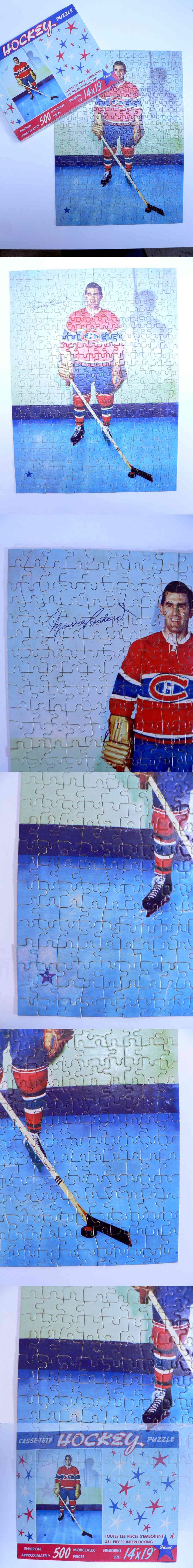 1950'S DISPENSACO MONTREAL CANADIEN MAURICE RICHARD PUZZLE photo 1950'S DISPENSACO MONTREAL CANADIEN MAURICE RICHARD PUZZLE photo
