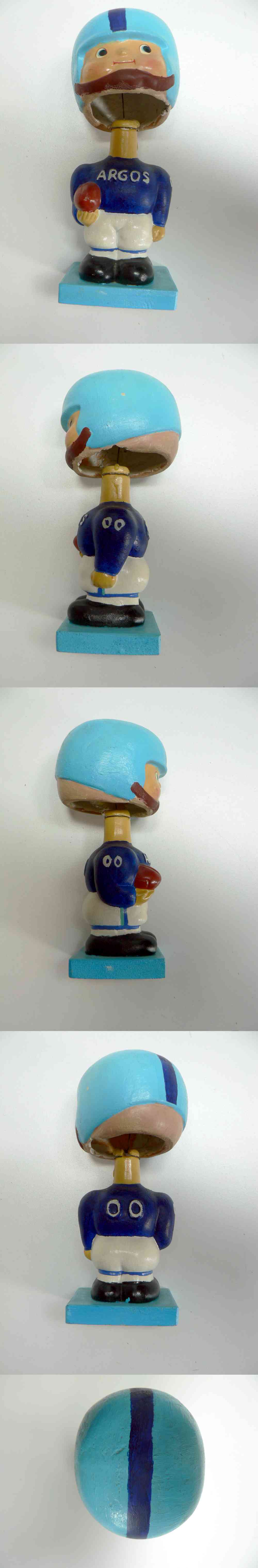 1962 CFL TORONTO ARGOS BOBBING HEAD DOLL photo 1962 CFL TORONTO ARGOS BOBBING HEAD DOLL photo