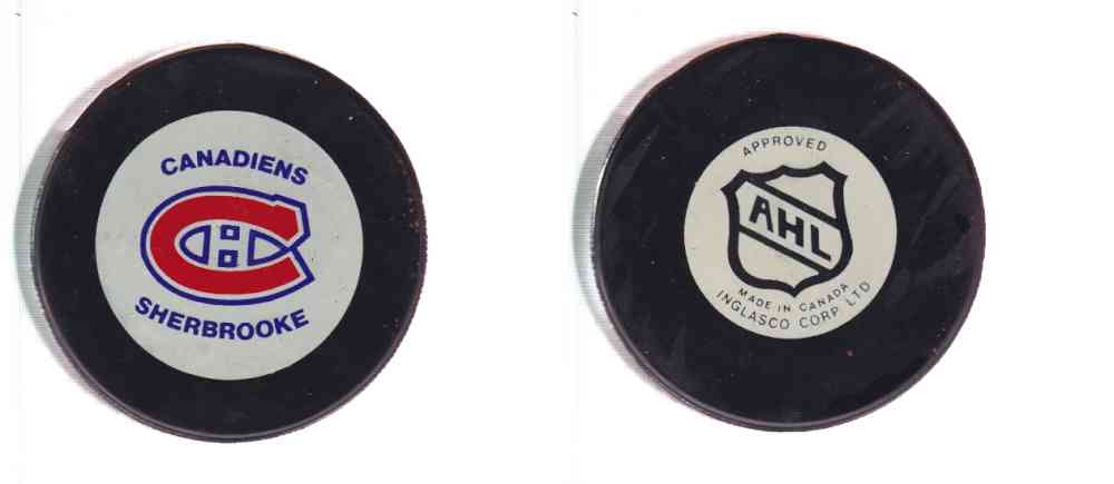 1980-87 GT1 GENERAL FIRE MONTREAL CANADIENS PUCK photo 1980-87 GT1 GENERAL FIRE MONTREAL CANADIENS PUCK photo