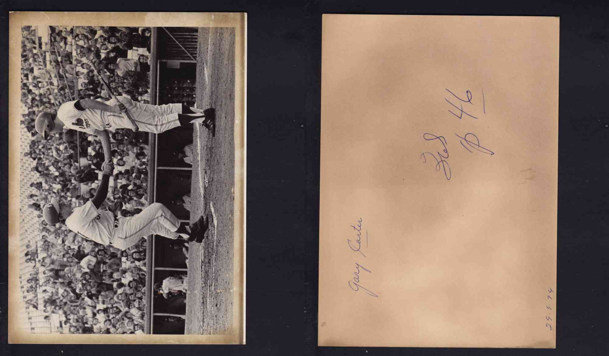1970'S MONTREAL EXPOS PHOTO G. CARTER photo 1970'S MONTREAL EXPOS PHOTO G. CARTER photo