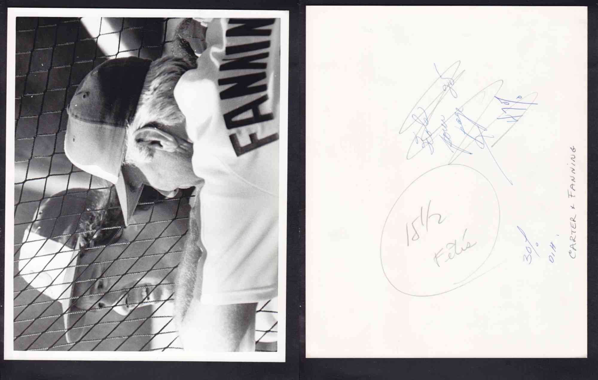 1970'S MONTREAL EXPOS PHOTO G. CARTER photo 1970'S MONTREAL EXPOS PHOTO G. CARTER photo