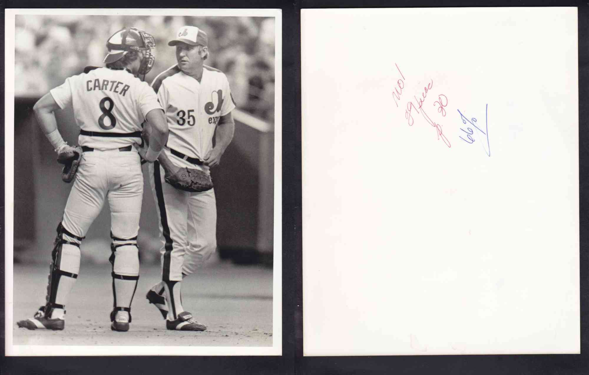 1970'S MONTREAL EXPOS PHOTO G. CARTER photo 1970'S MONTREAL EXPOS PHOTO G. CARTER photo