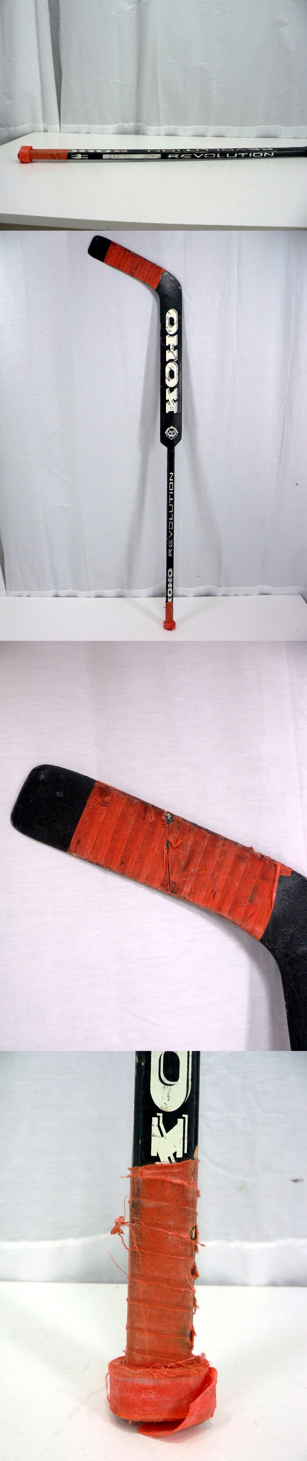 1990'S PHILADELPHIA FLAYERS D. ROUSSEL GAME USED STICK photo 1990'S PHILADELPHIA FLAYERS D. ROUSSEL GAME USED STICK photo