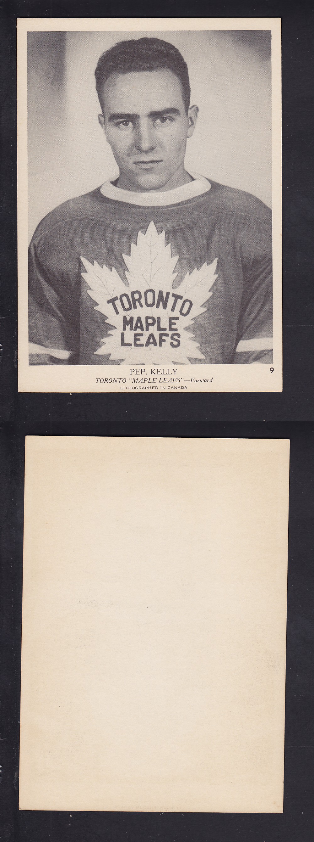 1939-40 O-PEE-CHEE HOCKEY CARD #9 P. KELLY photo 1939-40 O-PEE-CHEE HOCKEY CARD #9 P. KELLY photo