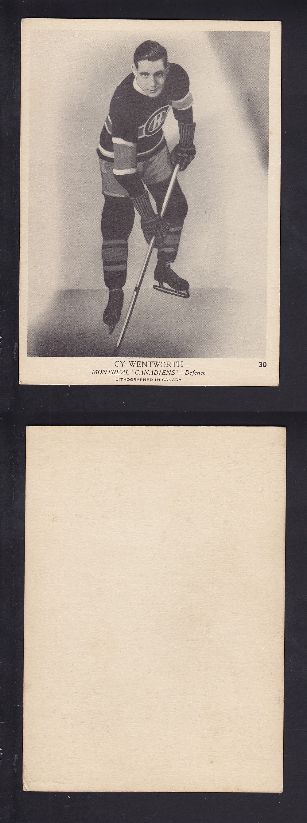 1939-40 O-PEE-CHEE HOCKEY CARD #34 A. COULTER photo 1939-40 O-PEE-CHEE HOCKEY CARD #34 A. COULTER photo