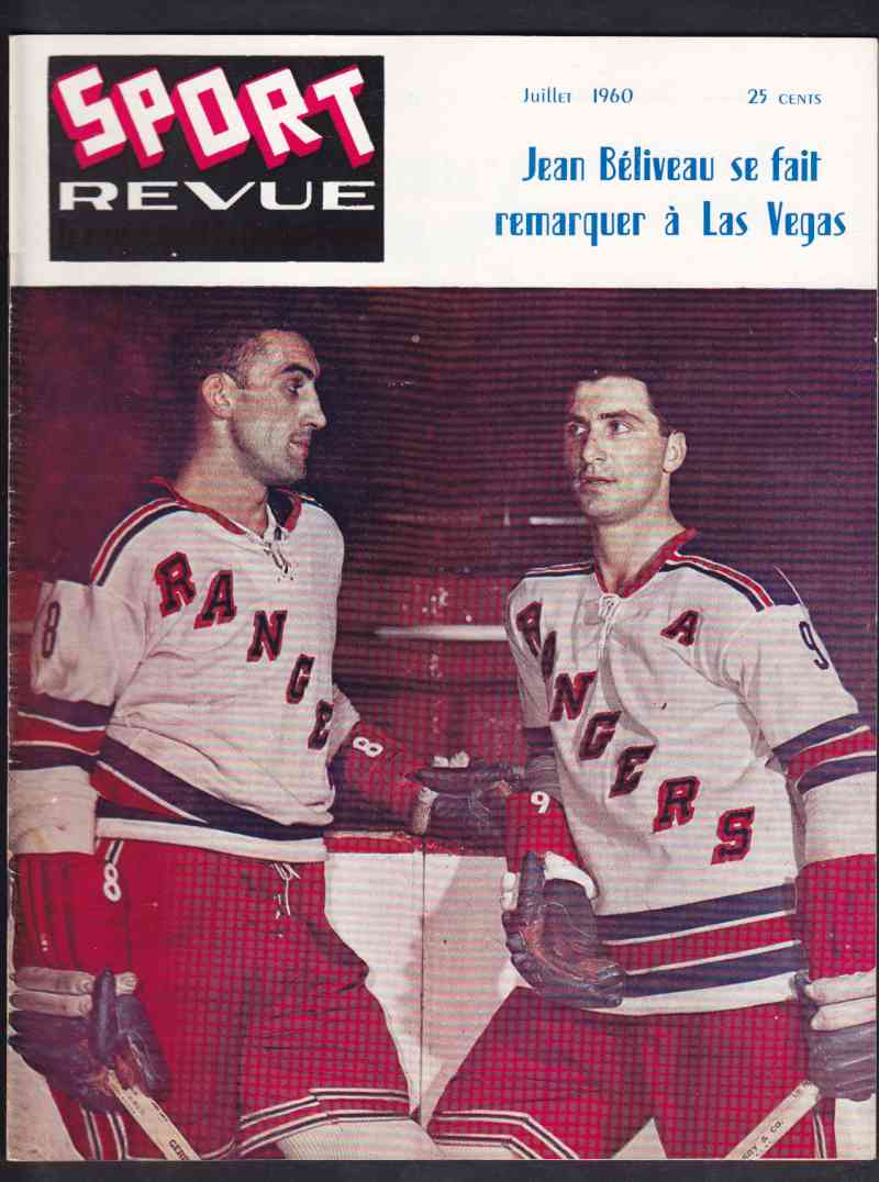 1960 LES SPORTS FULL MAGAZINE A.BATHGATE ON COVER photo 1960 LES SPORTS FULL MAGAZINE A.BATHGATE ON COVER photo