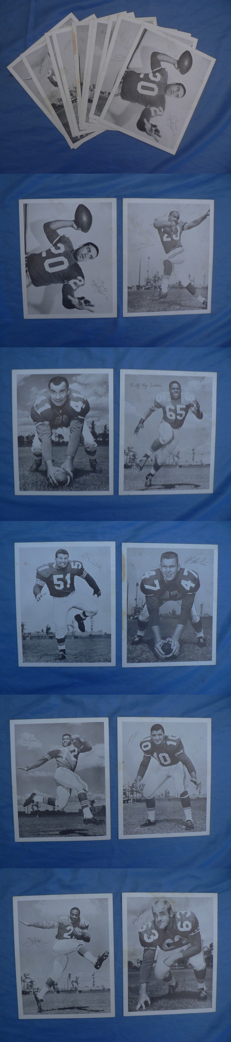 1950'S CFL MONTREL ALOUETTES TEAM SET PHOTO 10 photo 1950'S CFL MONTREL ALOUETTES TEAM SET PHOTO 10 photo