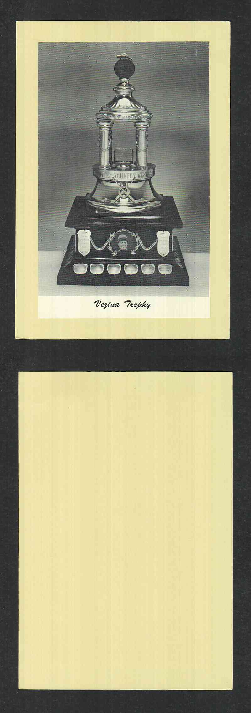 1945-64 BEEHIVE PHOTO GR.2 VEZINA TROPHY photo 1945-64 BEEHIVE PHOTO GR.2 VEZINA TROPHY photo