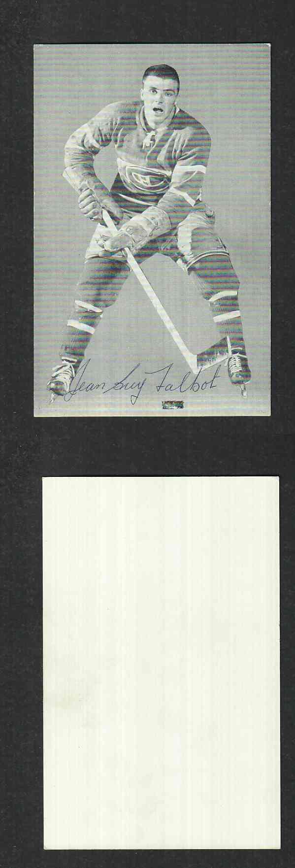 1950'S MONTREAL CANADIENS J-G TALBOT AUTOGRAPHED POST CARD photo 1950'S MONTREAL CANADIENS J-G TALBOT AUTOGRAPHED POST CARD photo