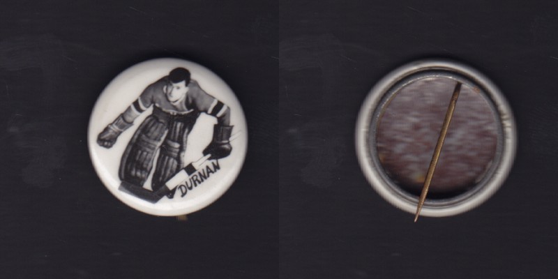 1948 KELLOGG'S PEP CEREAL MONTREAL CANADIENS B.DURNAN PINBACK BUTTON photo 1948 KELLOGG'S PEP CEREAL MONTREAL CANADIENS B.DURNAN PINBACK BUTTON photo