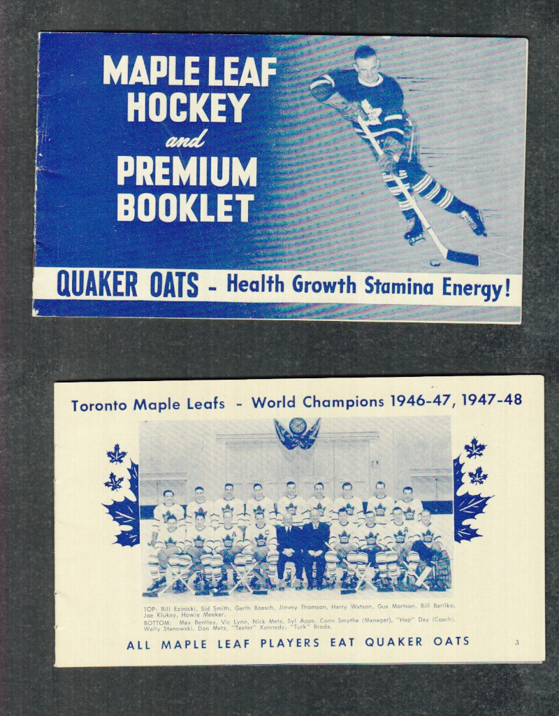 1945-54 QUAKER OATS PHOTO BOOKLET photo 1945-54 QUAKER OATS PHOTO BOOKLET photo