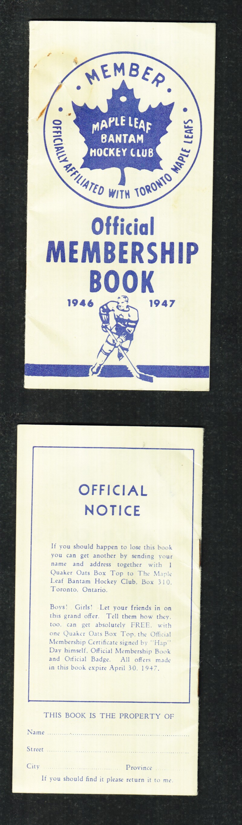 1945-54 QUAKER OATS PHOTO BOOKLET photo 1945-54 QUAKER OATS PHOTO BOOKLET photo