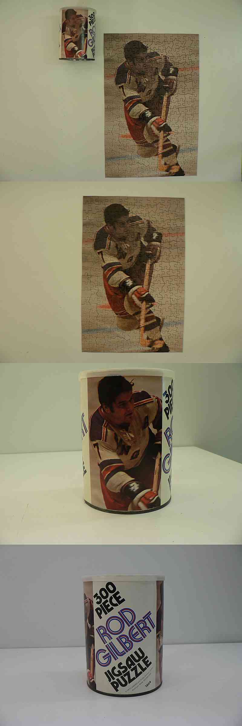 1972 JIG SAW ROD GILBERT PUZZLE & BOX photo 1972 JIG SAW ROD GILBERT PUZZLE & BOX photo